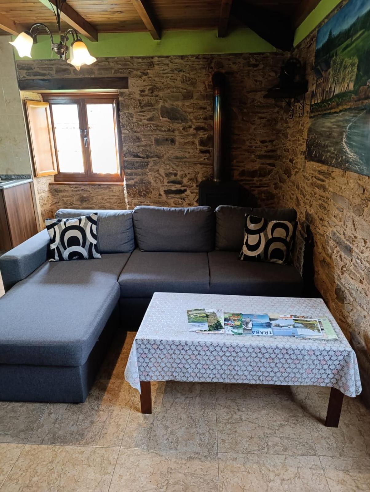 Apartamentos Rio Eo Сан-Тирсо-де-Абрес Экстерьер фото